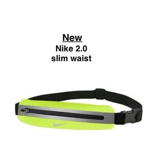New Nike slim waist pack 2.0 Neon Yellow Running Belt unisex⭐️⭐️⭐️